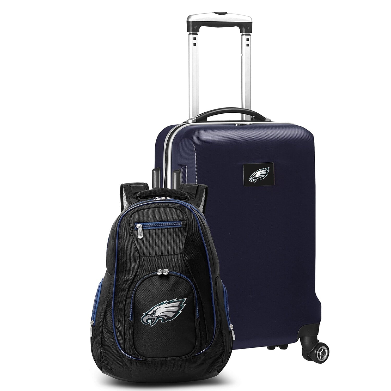MOJO Navy Philadelphia Eagles 2-Piece Backpack & Carry-On Sizeet