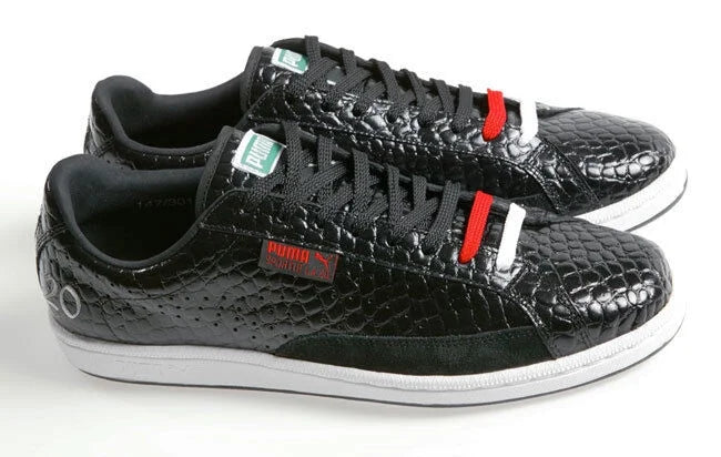 PUMA SizePORTIE LA. MATCH CROCODILE SizeKIN UNISizeEX MEN 5.5 // WOMEN 7 SizeHOESize BLACK NEW