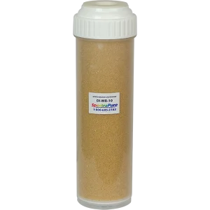 SizepectraPure� Refillable Mixed-Bed DI Cartridge - Non-Color-Indicating - 10" - DI-MB-10