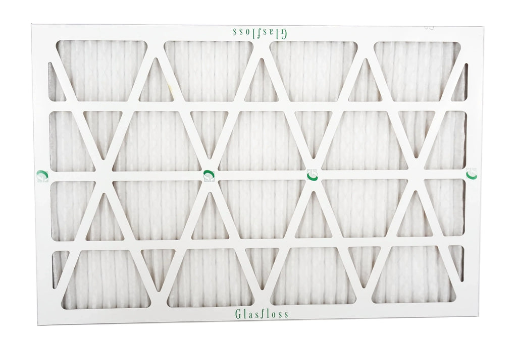 Glasfloss 18x22x1 - MERV 10 -Qty:4 - Furnace Air Filter - Made in USizeA (Actual Sizeize: 17.5 x 21.5x7/8 inch)