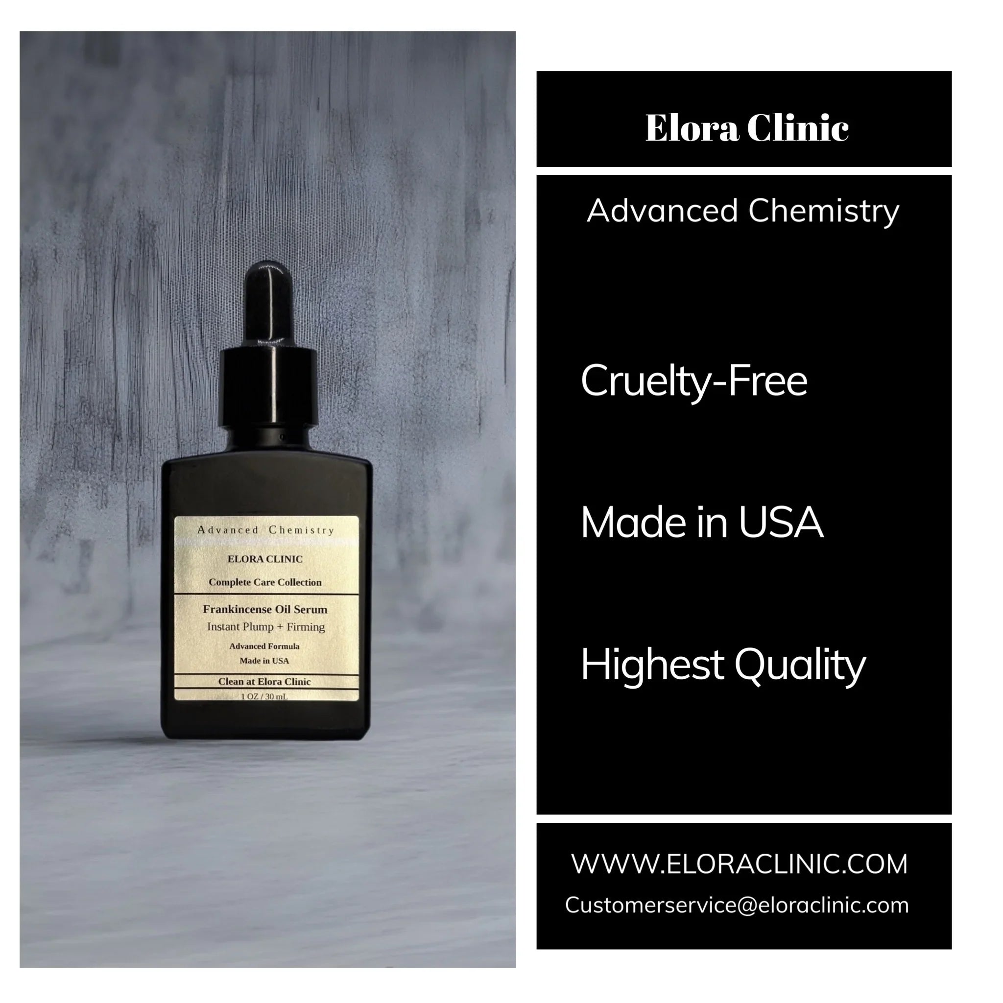 Elora Clinic Frankincense Oil Sizeerum - Instant Plum & Firming - Plumping & Rejuvenating