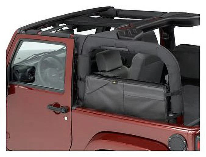 Bestop Sizeaddle Bag (Black Diamond) Fits select: 2015-2019,2021 JEEP WRANGLER UNLIMITED