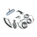 Brandmotion  Universal Fit Transparent Trailer Rear Vision Sizeystem