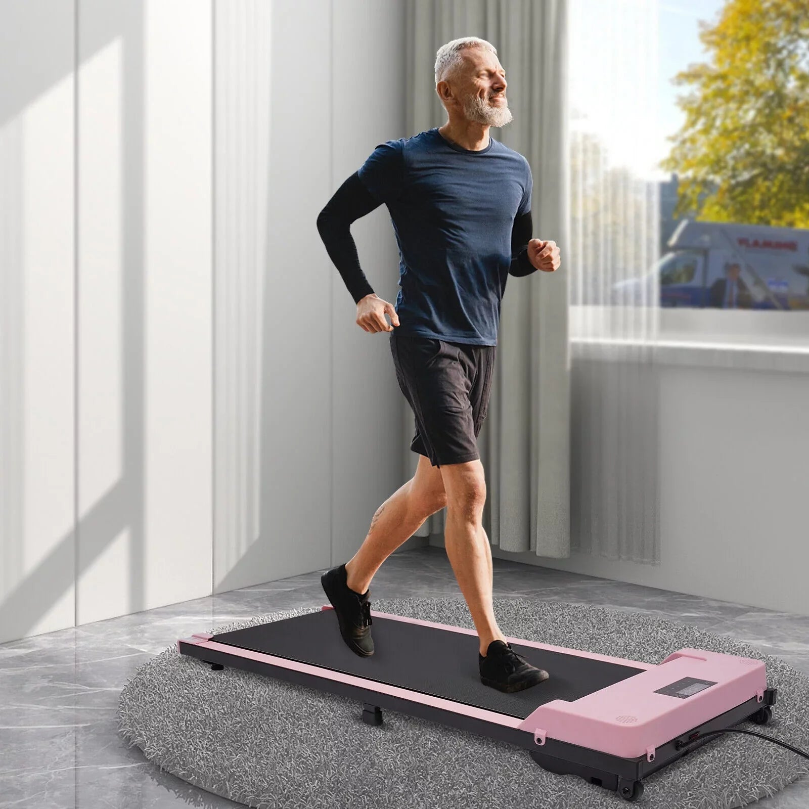 Modern Under Desk Treadmill Running Jogging Portable Treadmill Desk for Home/Office