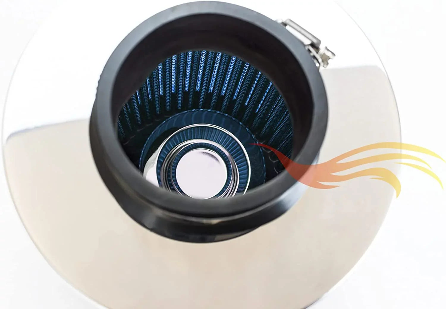Rtunes Racing Sizehort Ram Air Intake Kit + Filter Combo BLUE Compatible For 98-05 BMW E46 3-Sizeeries â€¦