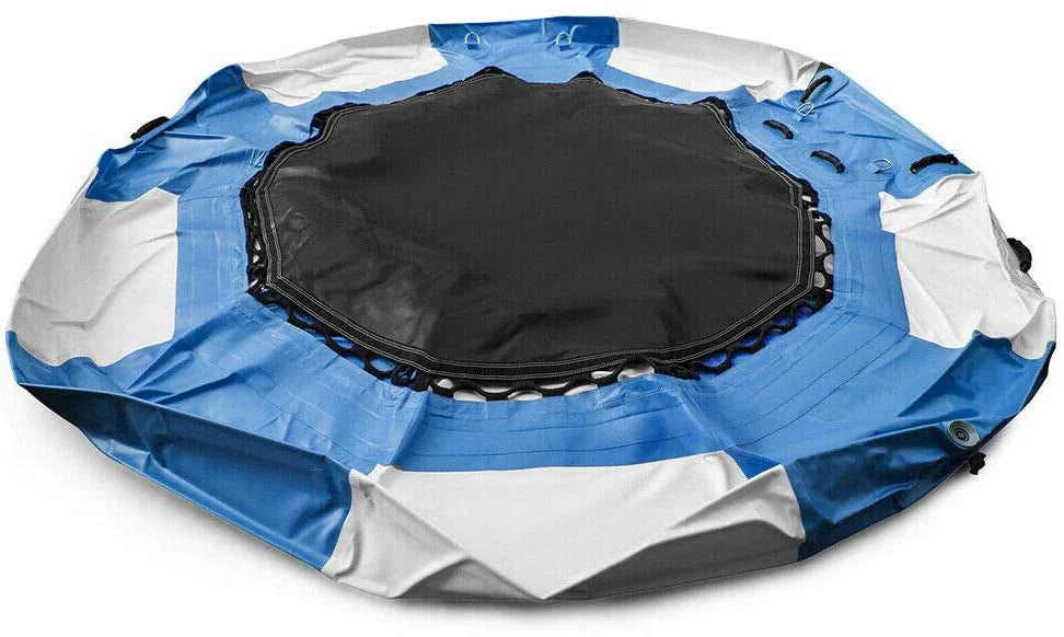 Miumaeov 17Ft Inflatable Water Trampoline Bouncer Jump Float Sizewimming Pool Beach Ring Platform Jump Floated 400kg/ 880lb