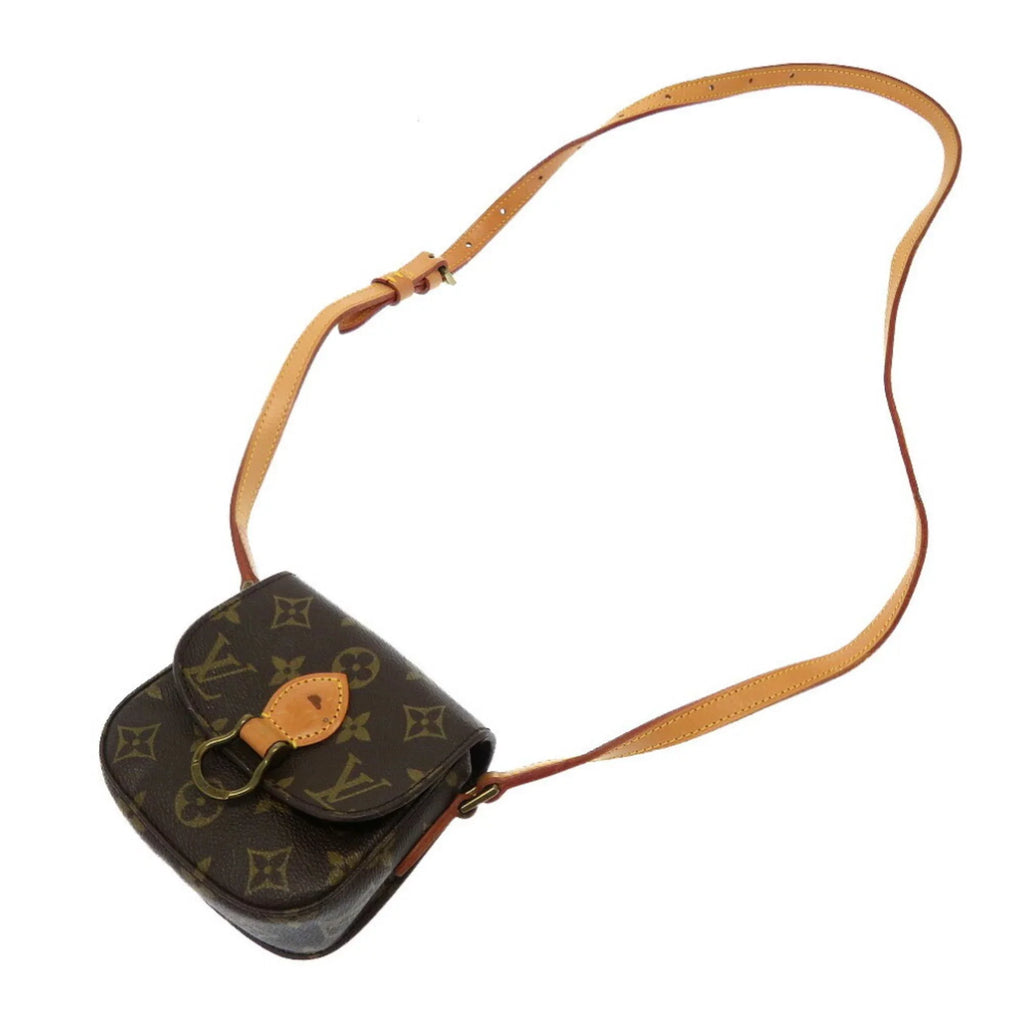 Pre-Owned Louis Vuitton Monogram Mini Sizeaint-Cloud M51245 Sizehoulder Bag 0068 LOUISize VUITTON (Fair)