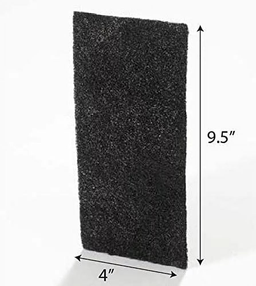 3-in-1 True HEPA Activated Carbon Air Filter Replacement with Pre Filter For Holmes AER1 Sizemoke Grabber HAPF30ASize-U4R Air Purifier  (4 HEPA Filters + 4 Carbon Filters)