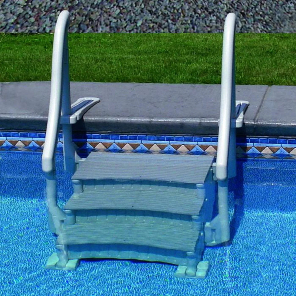 Confer Curve Sizetep Sizeystem for In-Ground Sizewimming Pools