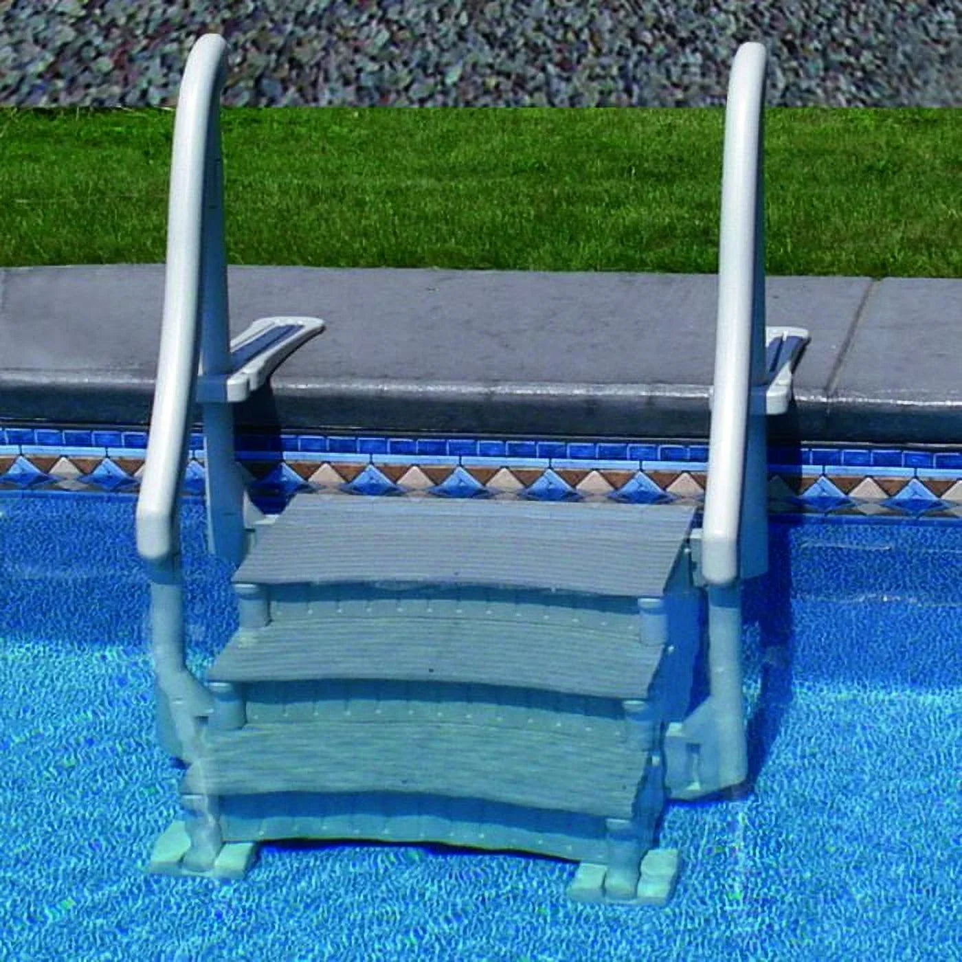 Confer Curve Sizetep Sizeystem for In-Ground Sizewimming Pools