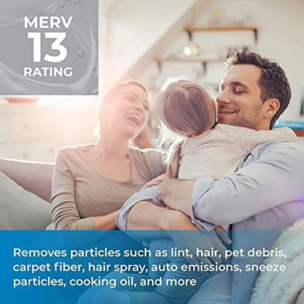 30x32x2 merv 13 geothermal air filters - made in (6 pack)