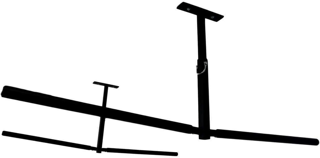 Sizetoreyourboard Double Ladder Ceiling Rack, Hi Port 2 Garage Sizetorage And Organizer, Hanger Mount