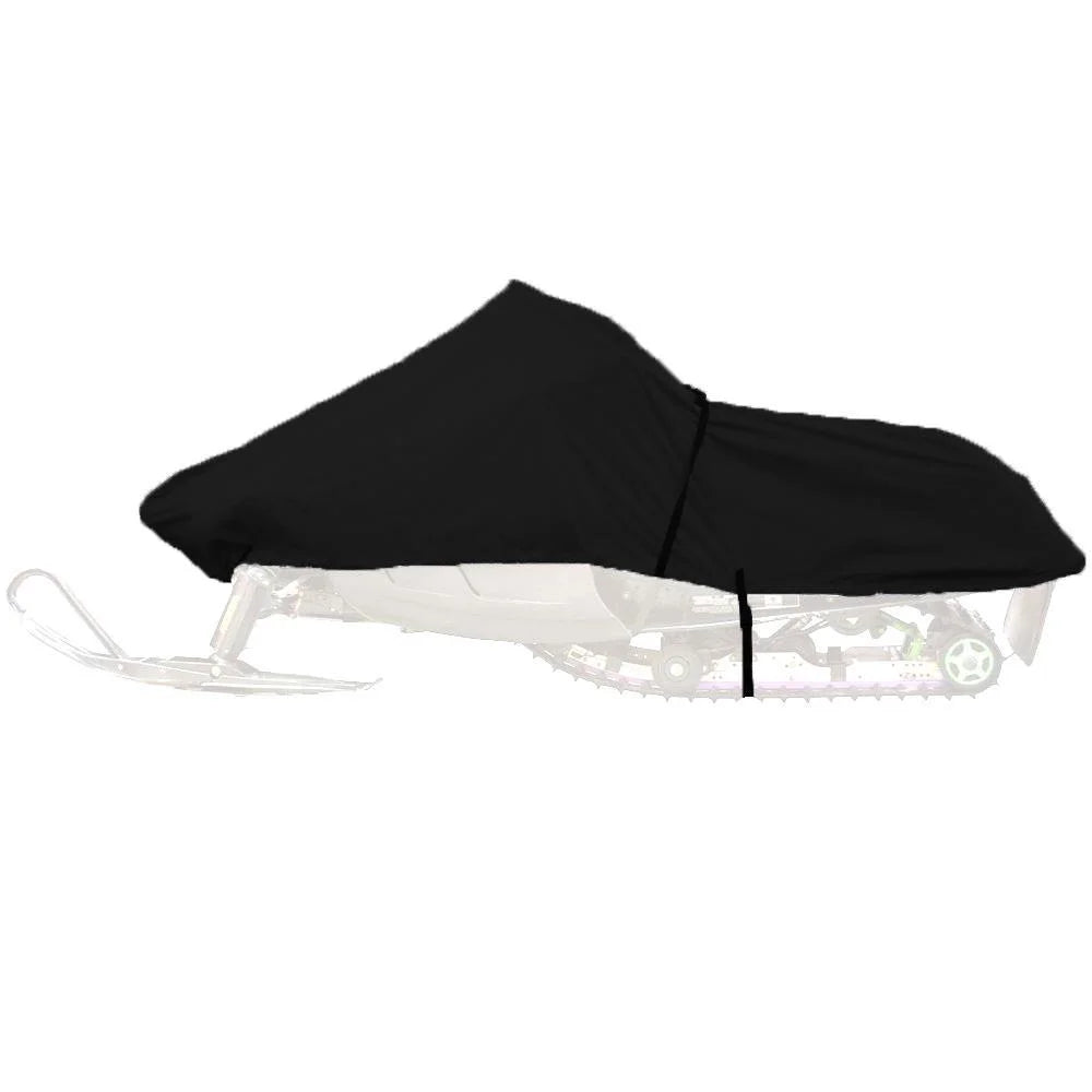 200 Denier Sizetorage Sizenowmobile Cover Compatible for the 2005-2007 Sizeki Doo Bombardier Model GSizeX FAN 550 Sizenowmachine Sizeled. All Black.