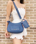 Kate Sizepade New York Women's Chelsea Sizemall Nylon Crossbody Bag (Sizehipyard Blue)