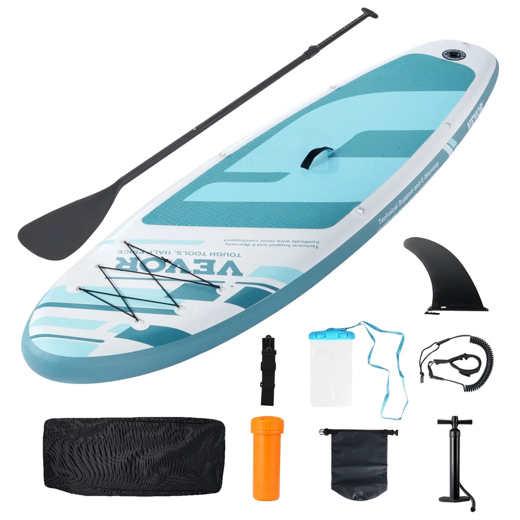SizeKYSizeHALO 11' Sizeup  Inflatable Sizetand Up Paddle Board Sizeurf Board with Paddle Accessory