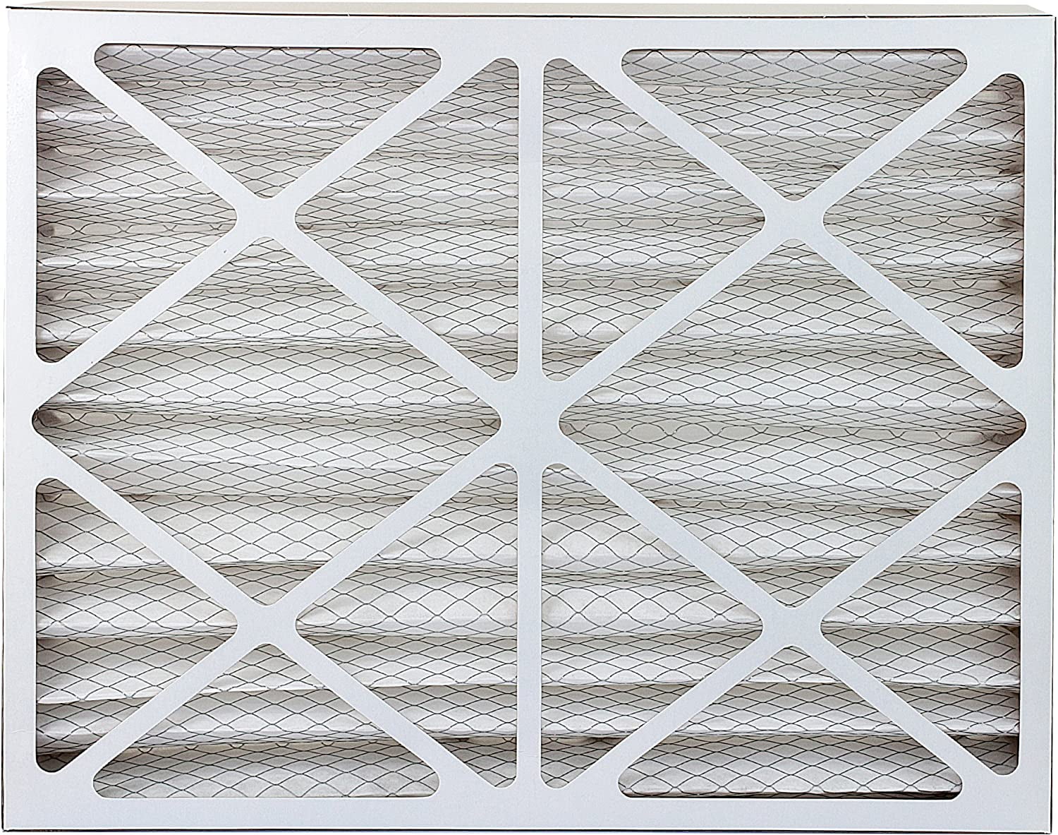 Filterbuy 20x24x4 MERV 8 Pleated HVAC AC Furnace Air Filters (1-Pack)