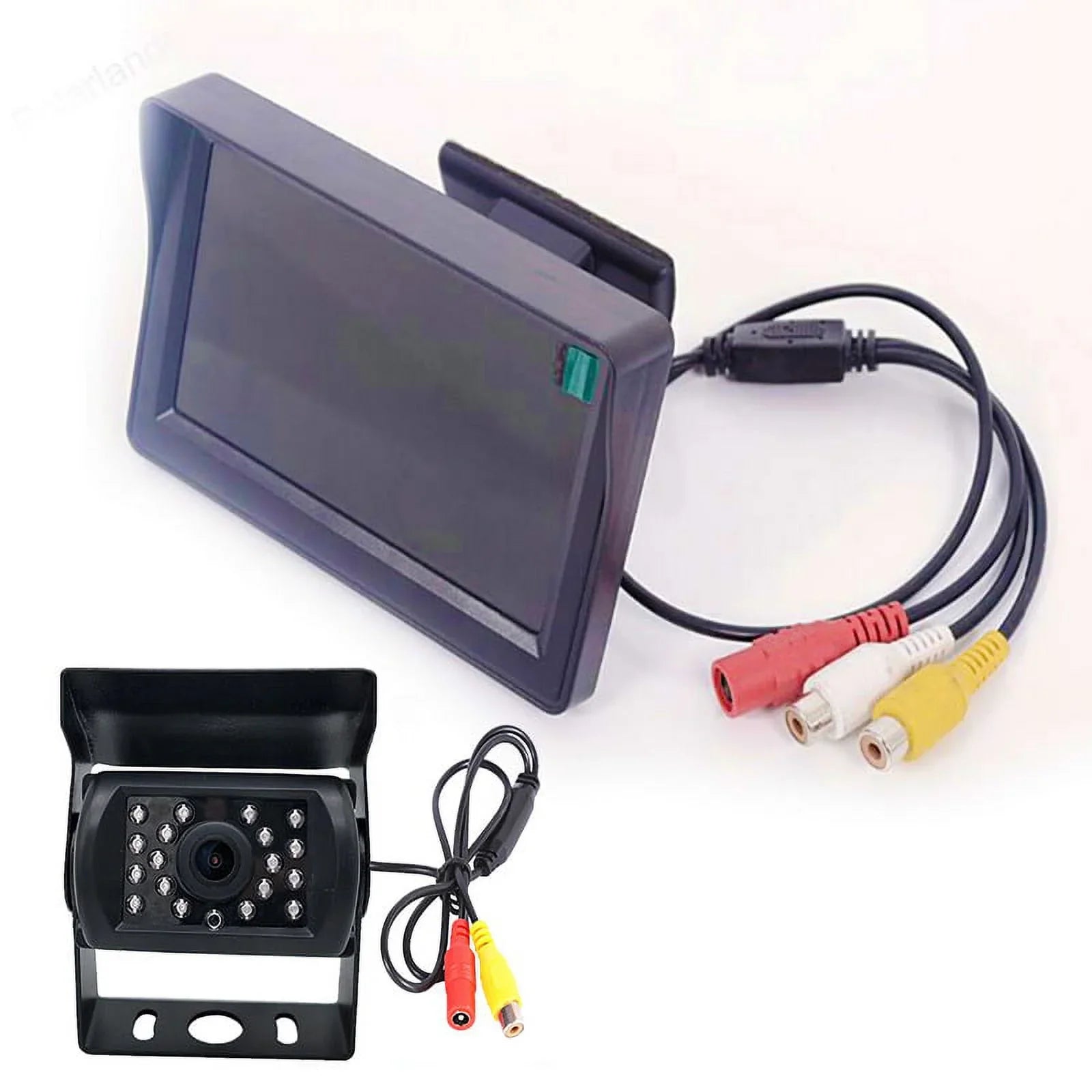DC 12~24V Truck Bus Wagon Van Parking Camera Monitor Sizeystem 4.3" Car Monitor With Camera with Wireless Transmitter/Receiver