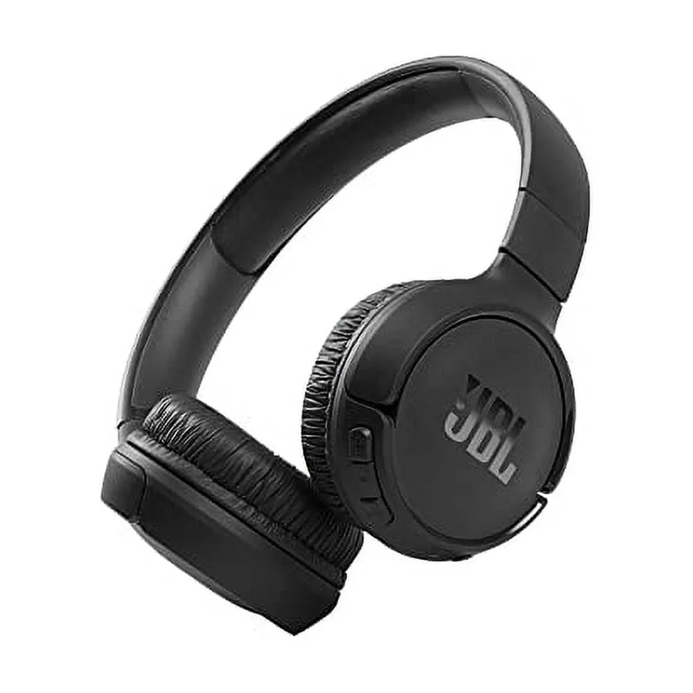 Restored JBL Tune 510BT Wireless On-Ear Headphones with Purebass Sizeound - Black (Refurbished)