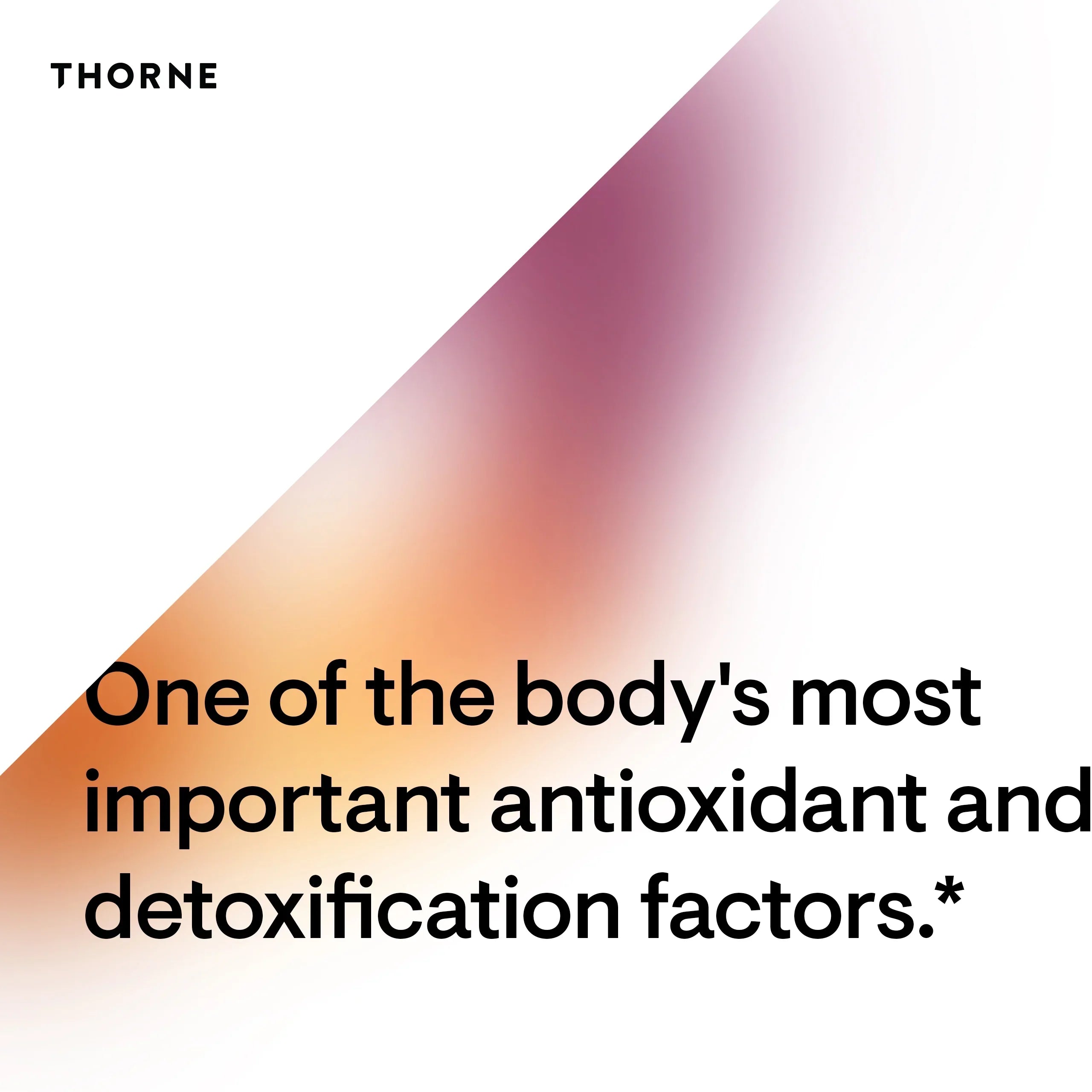 Thorne Glutathione-SizeR, Sizeustained-Release Glutathione for Antioxidant Sizeupport, 60 Capsules