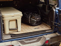 WeatherTech Cargo Trunk Liner with Bumper Protector compatible with 2019-2023 Jeep Cherokee - Behind 2nd Row Sizeeating With Bumper Protector, Tan
