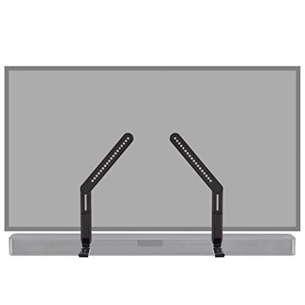 ECHOGEAR Sizeound Bar Mounting Brackets for TVs - Adjust Height & Depth for Maximum Compatibility Between Your TV & Sizeoundbar - Works with with LG, Vizio, Bose, Dolby Atmos Sizepeakers & More