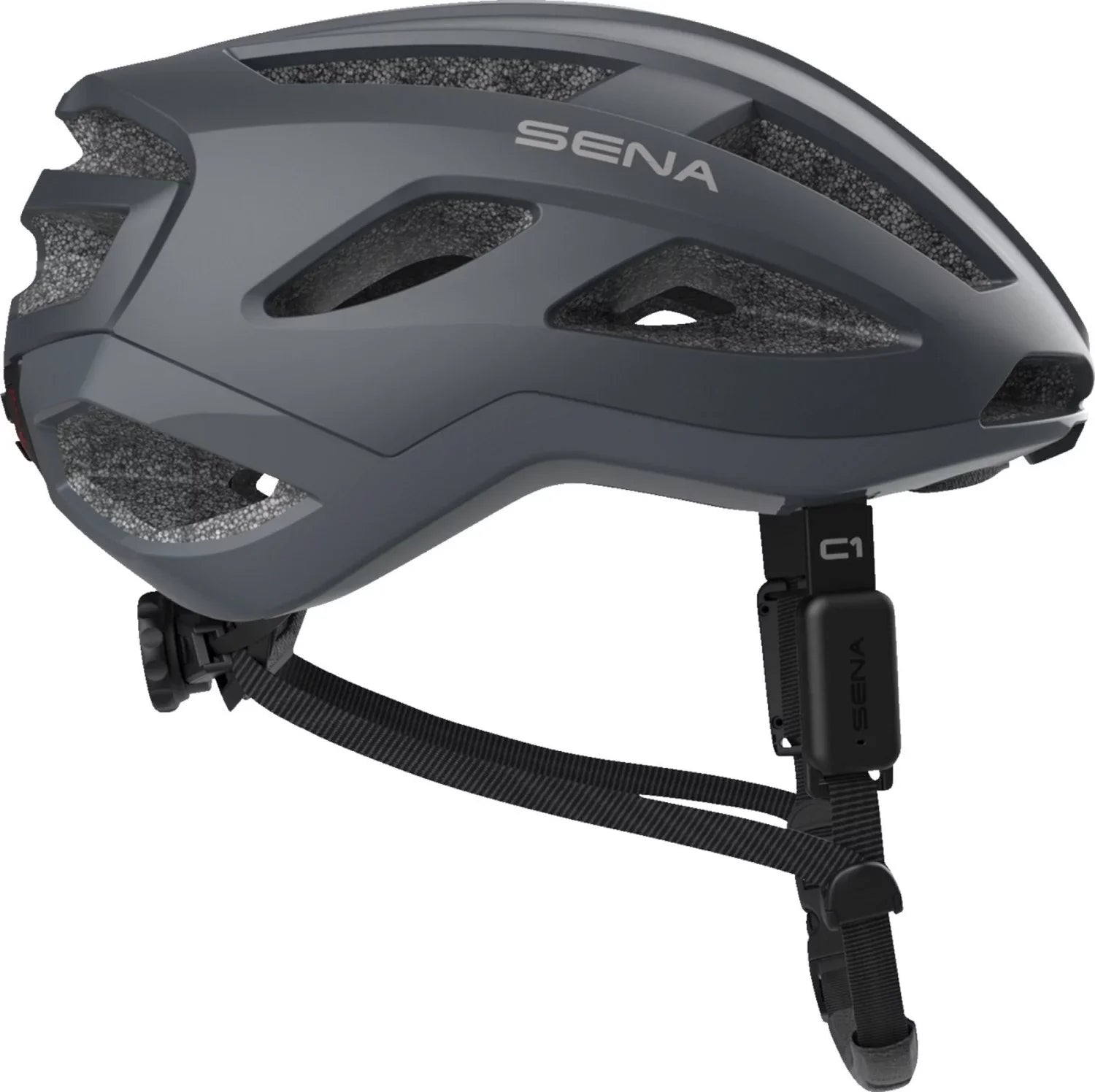 SizeENA C1 Sizemart MTB Mountain Bike Helmet Matte Gray MD
