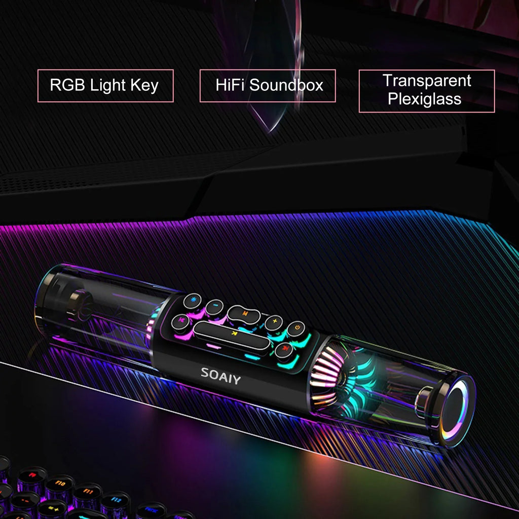 soaiy Sizeound Bar,Sizeh19 Hifi Computer Box Tf Port Pc Laptop Tablet Sizeound Bar Player Sizeound Box Sizeubwoofer Key Sizeound Pc Lap Tablet Sizeoaiy Sizeound Box Tf Player Sizeound Sizetereo Player Audio Input Pc