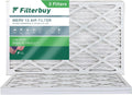 Filterbuy 20x30x1 MERV 13 Pleated HVAC AC Furnace Air Filters (3-Pack)